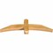 Ekena Millwork Bellingham Rough Sawn Timber Gable Bracket, Western Red Cedar, 48"W x 14"H x 4"D x 4"F, 7/12 Pitch GBW048X14X0404BEL00RWR - alternate 2
